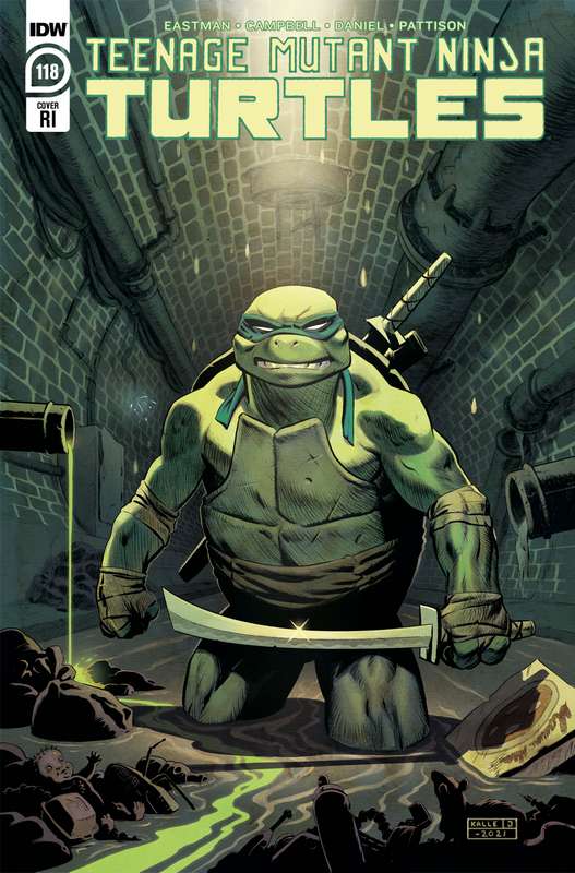 TMNT ONGOING #118 1:10 RATIO VARIANT KARL JOHNSSON