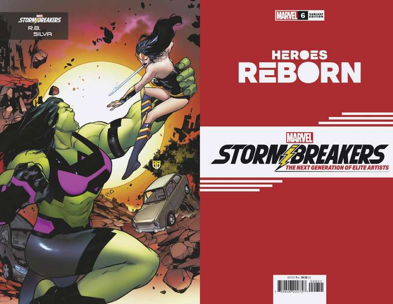 HEROES REBORN #6 (OF 7) SILVA STORMBREAKERS VARIANT