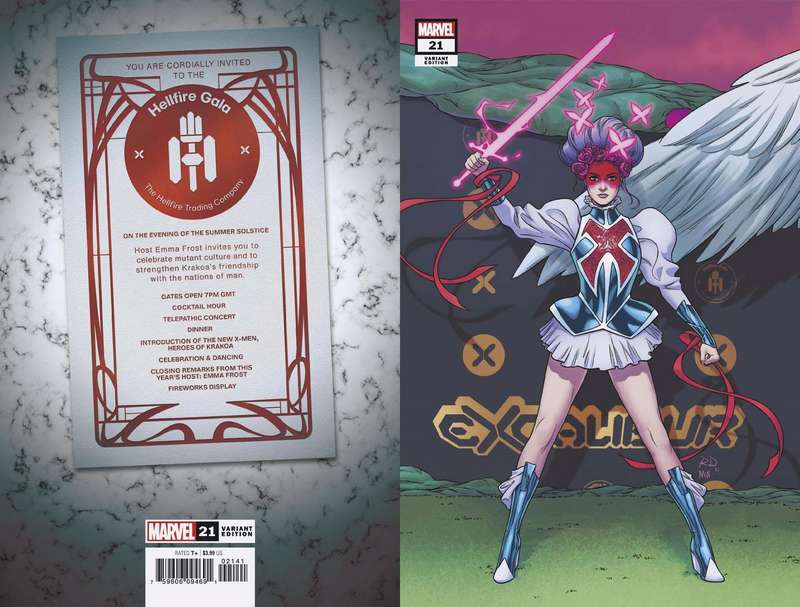 EXCALIBUR #21 DAUTERMAN CONNECTING VARIANT GALA