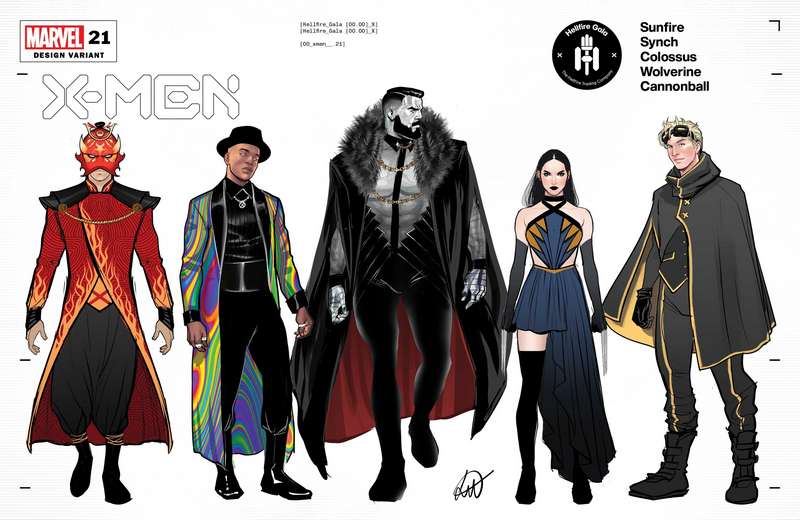 X-MEN #21 WERNECK CHARACTER DESIGN VARIANT