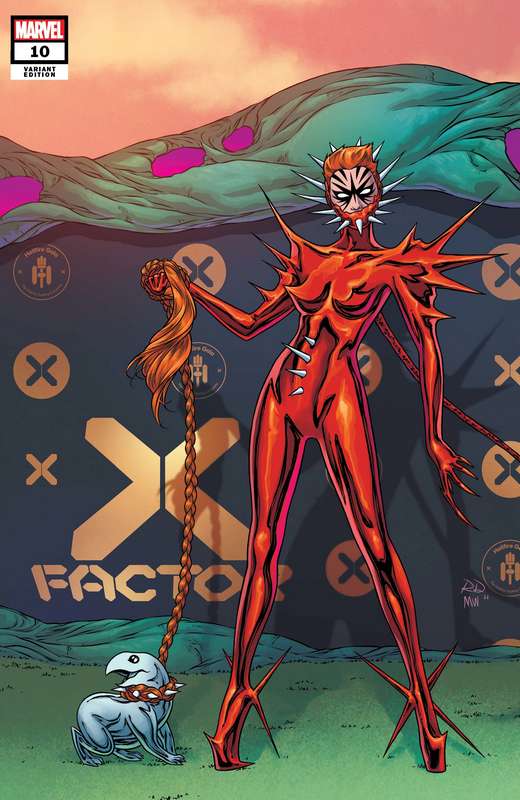 X-FACTOR #10 DAUTERMAN CONNECTING VARIANT GALA