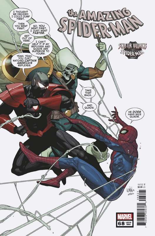 AMAZING SPIDER-MAN #68 YU SPIDER-MAN VILLAINS VARIANT