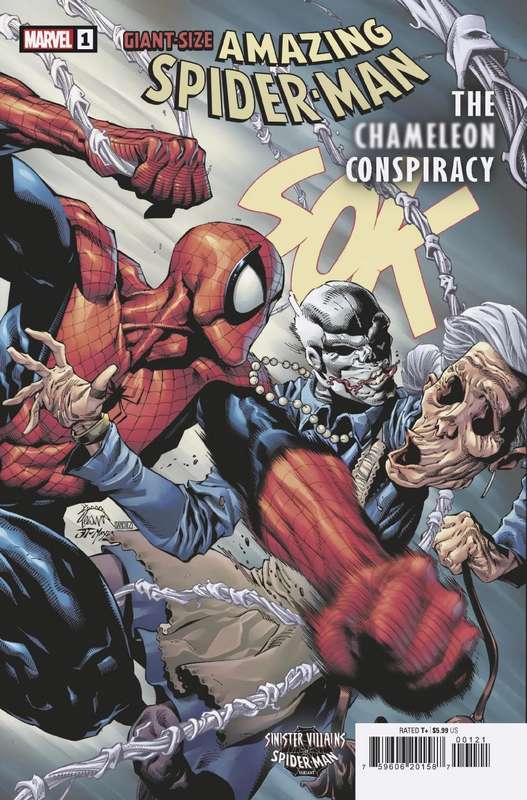 GIANT-SIZE AMAZING SPIDER-MAN CHAMELEON CONSPIRACY #1 VARIANT ST