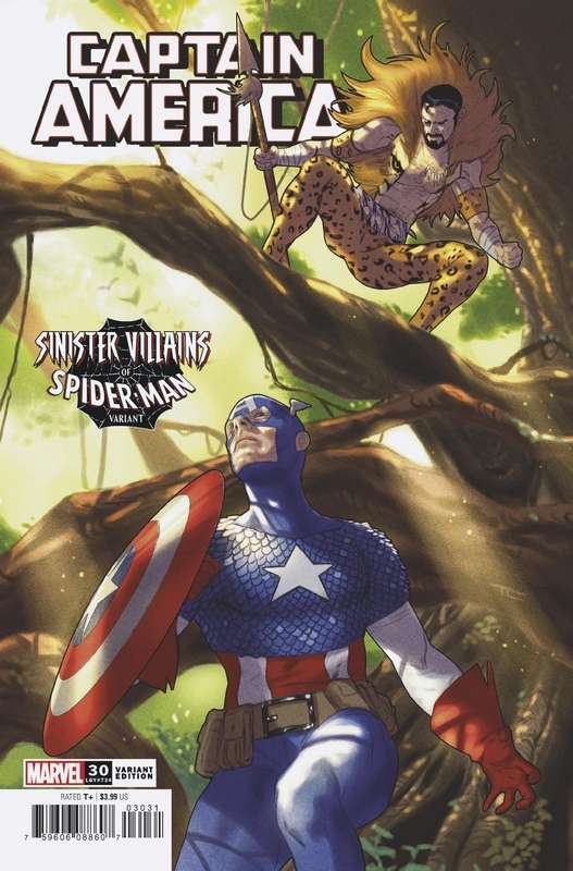 CAPTAIN AMERICA #30 CLARKE SPIDER-MAN VILLAINS VARIANT