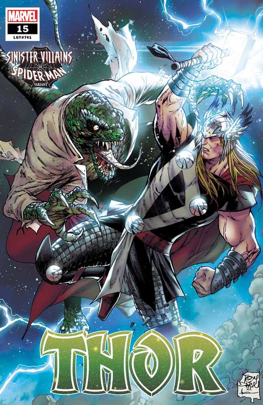 THOR #15 DANIEL SPIDER-MAN VILLAINS VARIANT