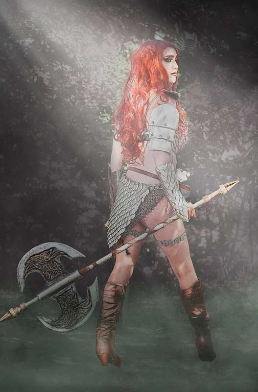 RED SONJA 1982 ONE SHOT 1:25 COSPLAY VIRGIN RATIO VARIANT