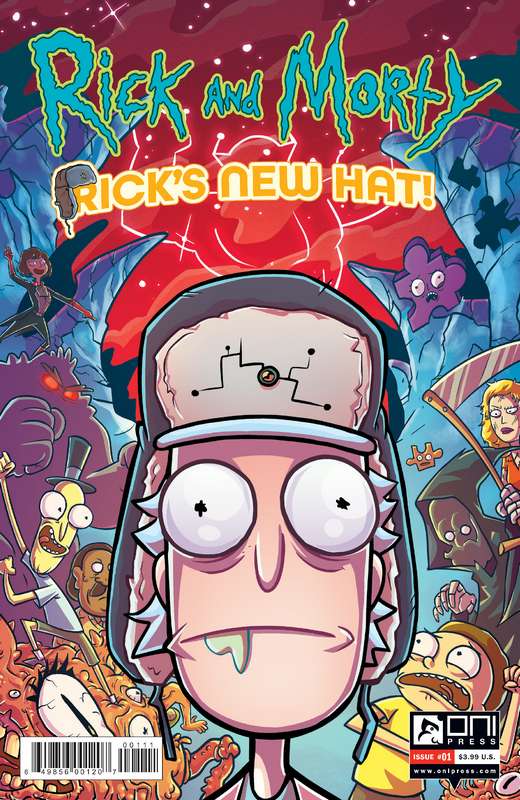 RICK AND MORTY RICKS NEW HAT #1 CVR A STRESING