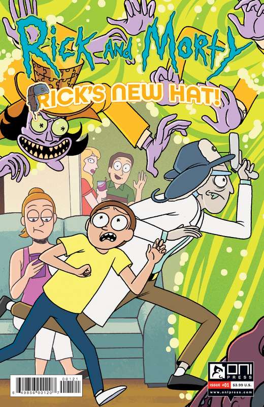 RICK AND MORTY RICKS NEW HAT #1 CVR B STERN