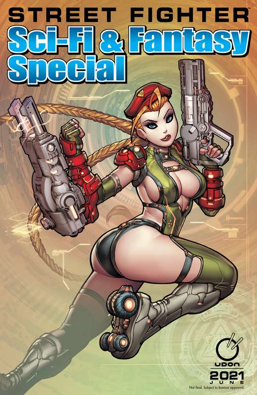 STREET FIGHTER 2021 SCIFI FANTASY SPECIAL #1 CVR B KINNAIRD