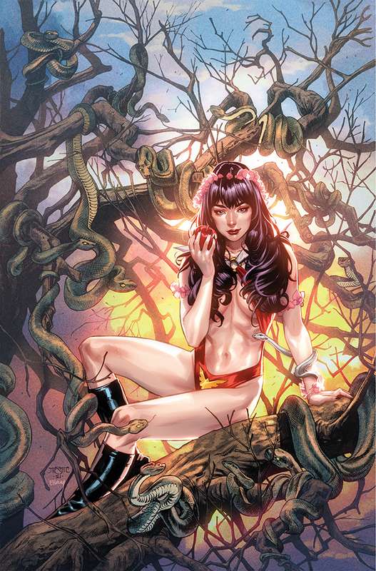 VENGEANCE OF VAMPIRELLA #19 1:11 MARIA VIRGIN FOC RATIO VARIANT