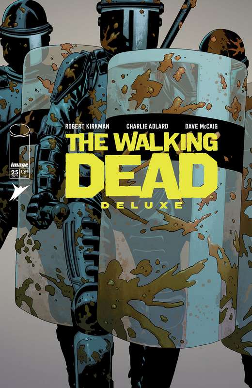 WALKING DEAD DELUXE #25 CVR B ADLARD & MCCAIG (MR)