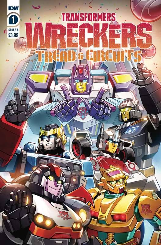 TRANSFORMERS WRECKERS TREAD & CIRCUITS #1 (OF 4) CVR A LAWR