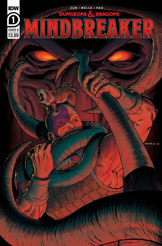 DUNGEONS & DRAGONS MINDBREAKER #1 (OF 5) CVR B MAX DAVENPORT