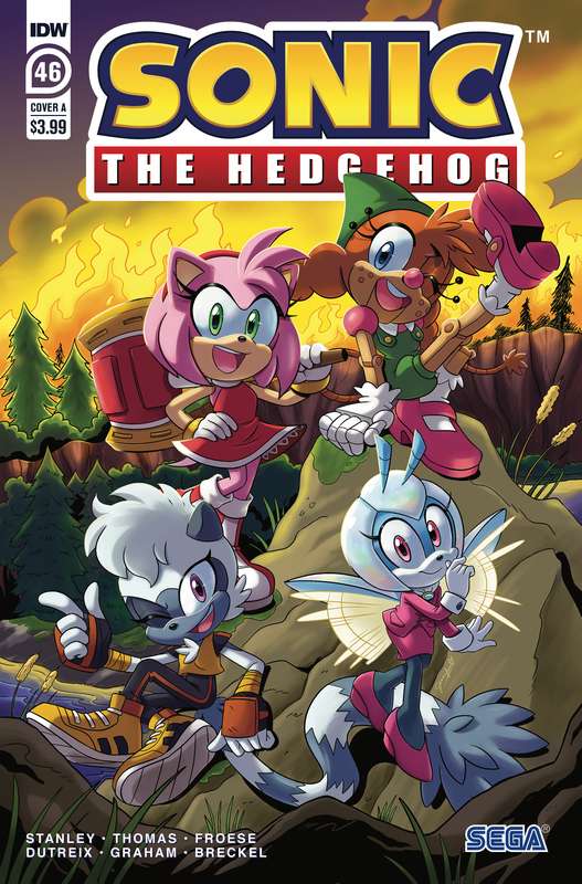 SONIC THE HEDGEHOG #46 CVR A JAMPOLE