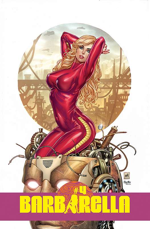 BARBARELLA #4 CVR G 1:15 RATIO VARIANT KROME ORIGINAL