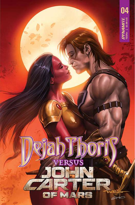 DEJAH THORIS VS JOHN CARTER OF MARS #4 CVR A PARRILLO