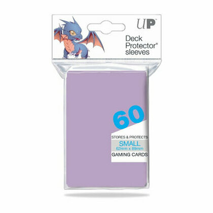 ULTRA PRO SMALL SIZED DECK PROTECTORS 60 CT: LILAC