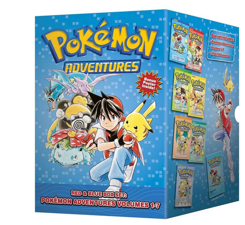 POKEMON ADVENTURES GN BOX SET VOL 01 RED BLUE (CURR PTG)