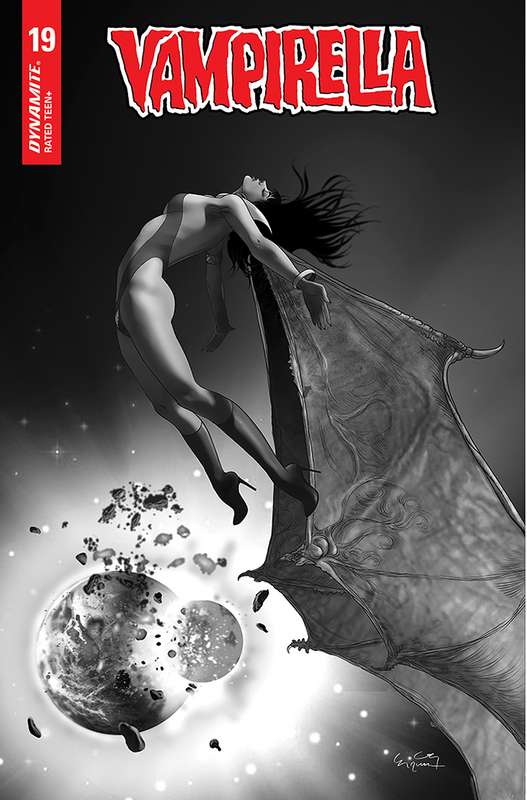 VAMPIRELLA #19 1:20 GUNDUZ B&W RATIO VARIANT