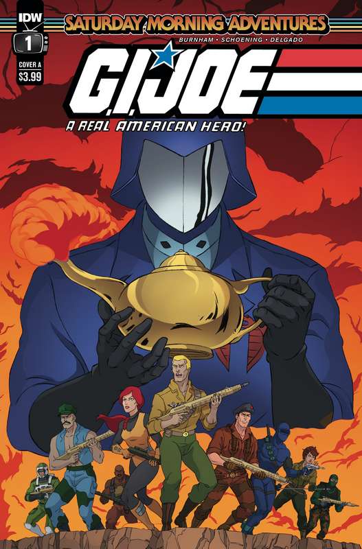 GI JOE RAH SATURDAY MORNING ADV #1 (OF 4) CVR A SCHOENING