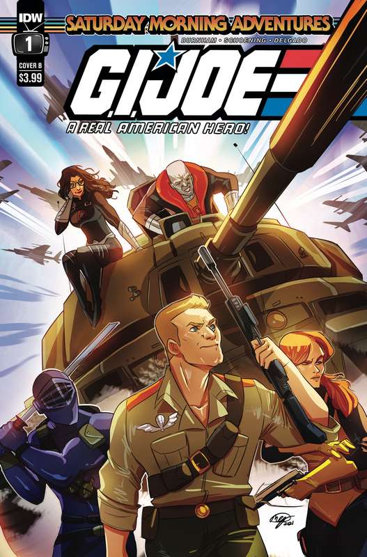 GI JOE RAH SATURDAY MORNING ADV #1 (OF 4) CVR B HUANG