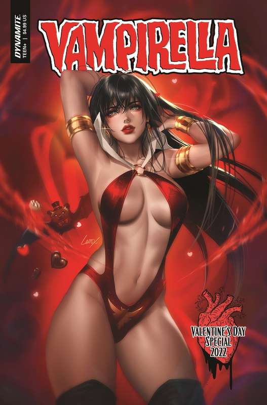 VAMPIRELLA VALENTINES SP ONE SHOT CVR B LI