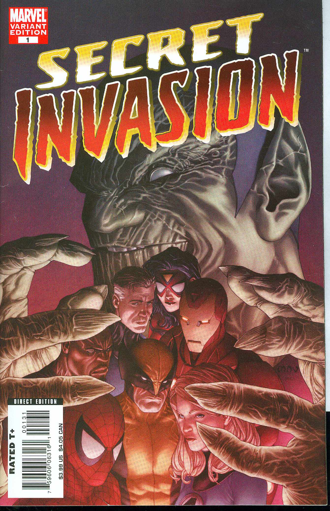 SECRET INVASION #1 (OF 8) MCNIVEN VAR