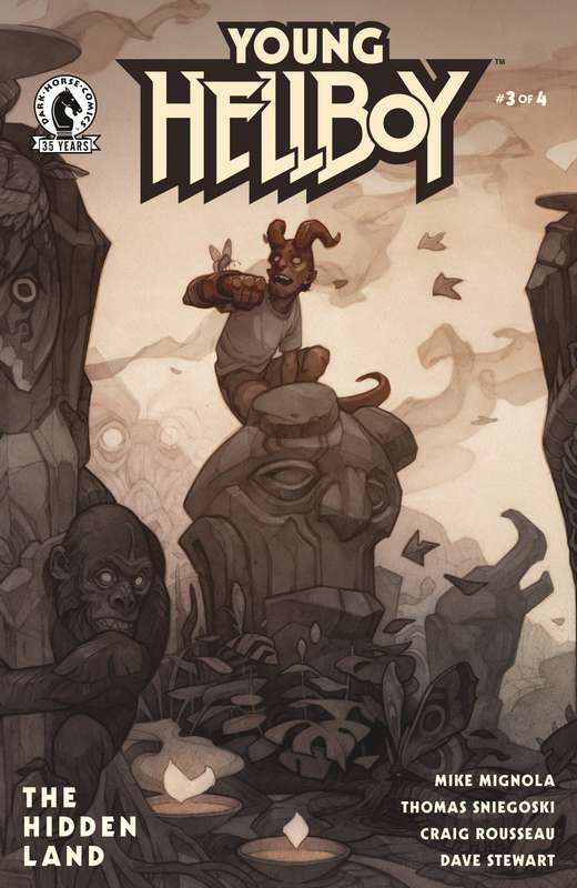 YOUNG HELLBOY THE HIDDEN LAND #3 (OF 4) CVR B BECKERT