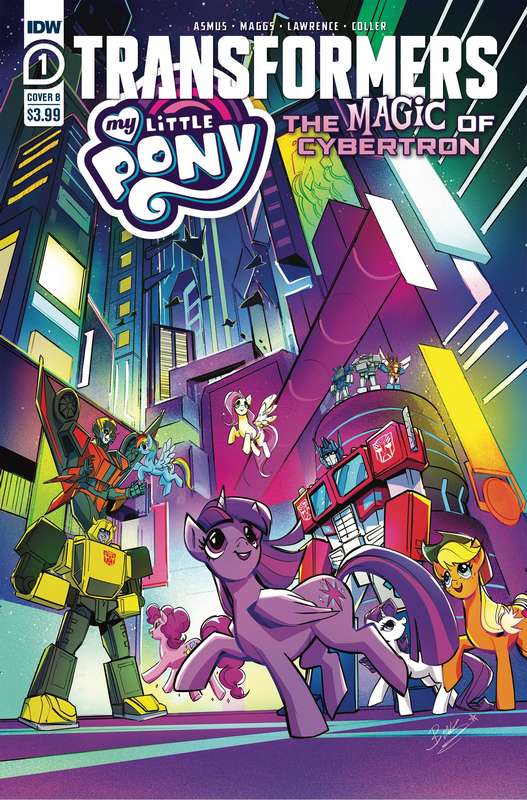 MY LITTLE PONY TRANSFORMERS II #1 (OF 4) CVR B BETHANY MCGUIRE-SMITH