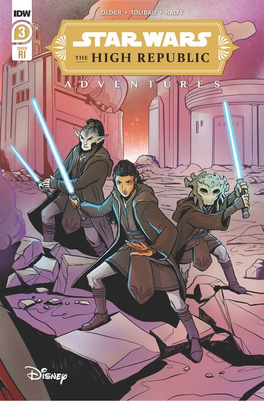 STAR WARS HIGH REPUBLIC ADVENTURES #3 1:10 YAEL NATHAN RATIO VARIANT