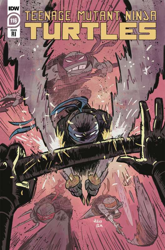 TMNT ONGOING #116 1:10 JUNI BA RATIO VARIANT