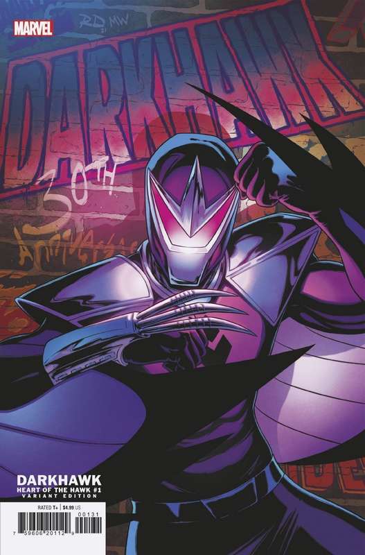 DARKHAWK HEART OF HAWK #1 DAUTERMAN VARIANT