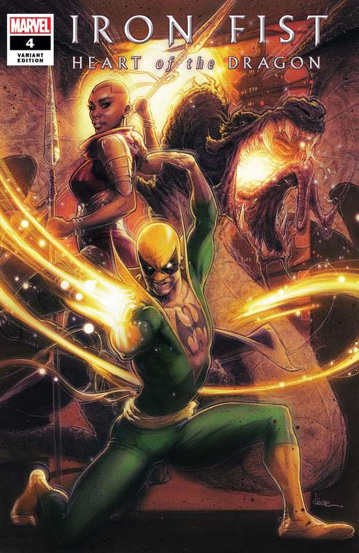 IRON FIST HEART OF DRAGON #4 (OF 6) ANDREWS VARIANT