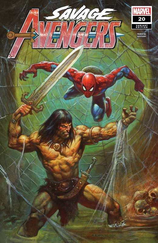 SAVAGE AVENGERS #20 HORLEY VARIANT