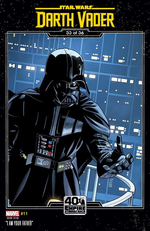 STAR WARS DARTH VADER #11 SPROUSE EMPIRE STRIKES BACK VARIANT