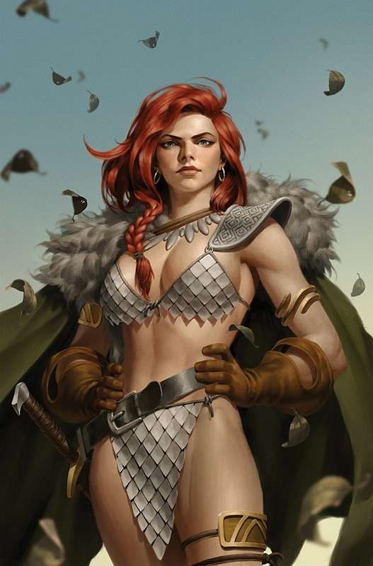 RED SONJA THE SUPERPOWERS #4 PREMIUM YOON VIRGIN FOC VARIANT