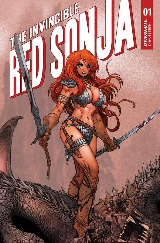 INVINCIBLE RED SONJA #1 PREMIUM MORITAT FOC VARIANT