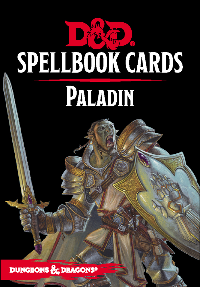 Dungeons and Dragons RPG: Spellbook Cards - Paladin Deck