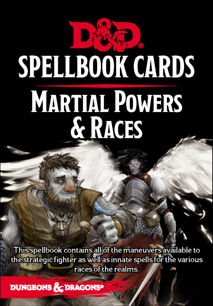 Dungeons and Dragons RPG: Spellbook Cards - Martial Deck