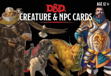 Dungeons and Dragons RPG: Creatures & NPC Cards