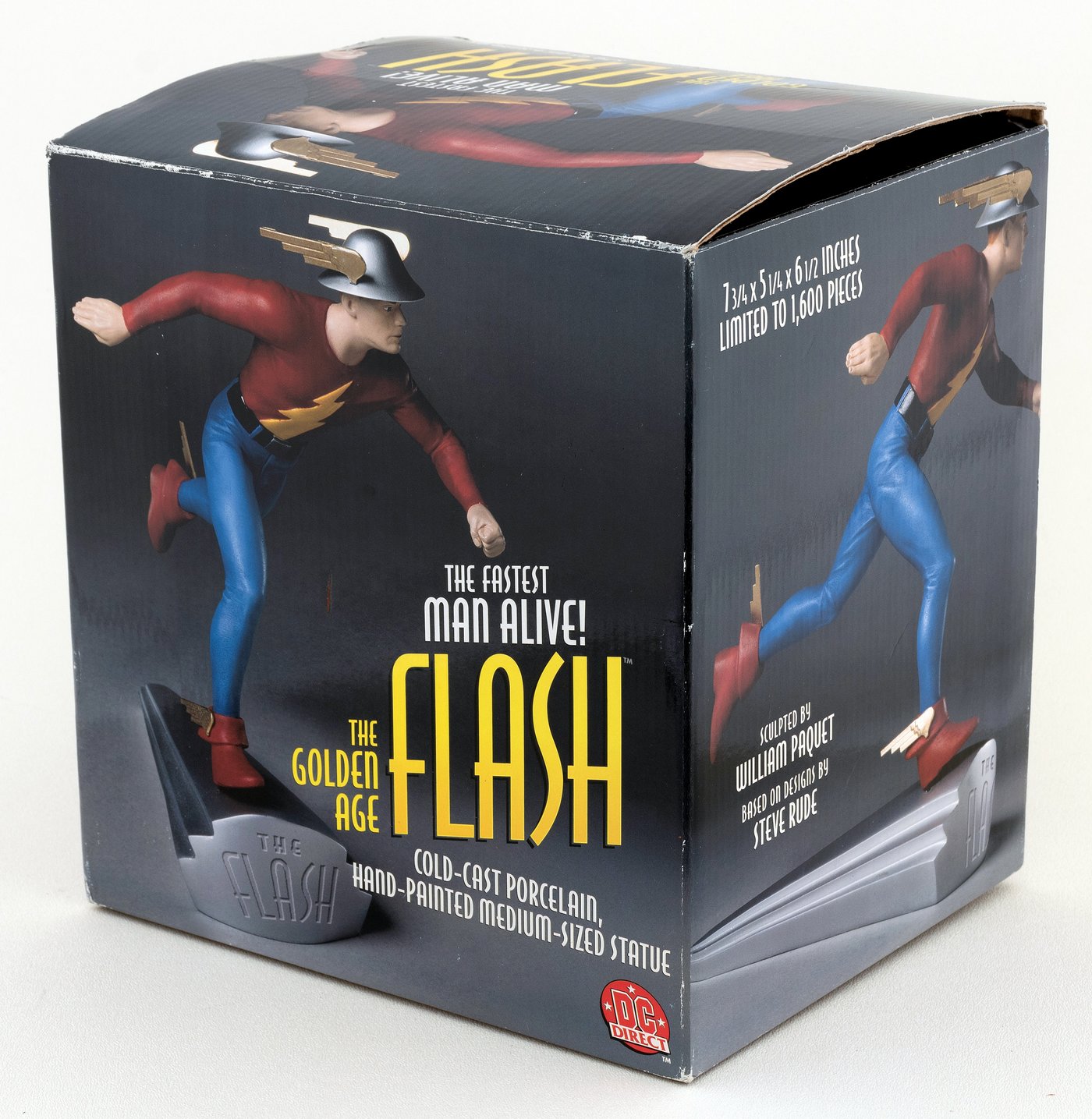 THE GOLDEN AGE FLASH" STATUE BY DC DIRECT