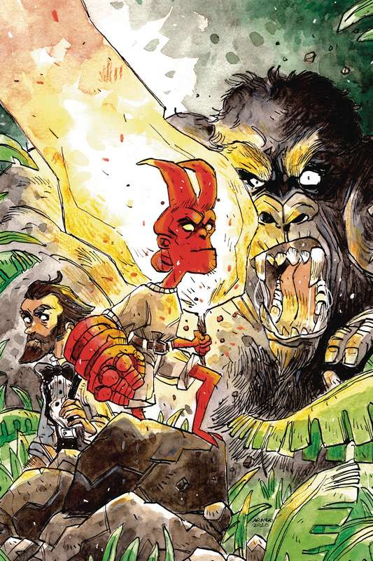 YOUNG HELLBOY THE HIDDEN LAND #2 (OF 4) CVR B ARAGNO