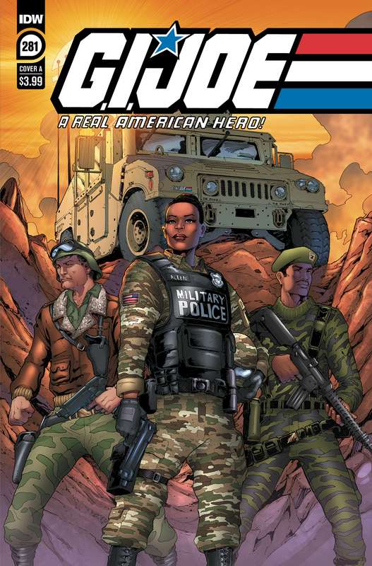 GI JOE A REAL AMERICAN HERO #281 CVR A ANDREW GRIFFITH