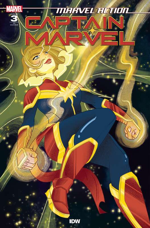 MARVEL ACTION CAPTAIN MARVEL #3 1:10 NICOLE GOUX RATIO VARIANT CVR