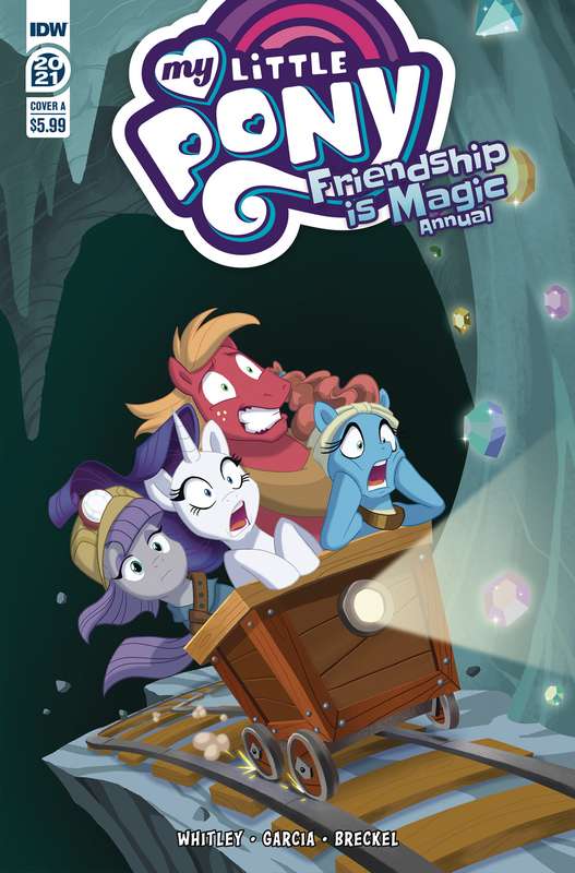 MY LITTLE PONY FRIENDSHIP IS MAGIC 2021 ANNUAL CVR A BRIANNA GARCIA