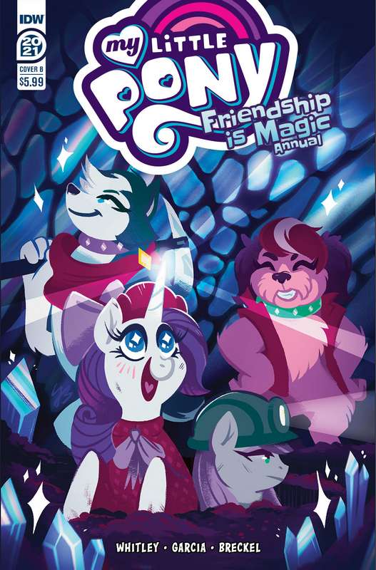 MY LITTLE PONY FRIENDSHIP IS MAGIC 2021 ANNUAL CVR B JUSTASUTA