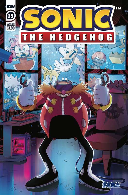 SONIC THE HEDGEHOG #39 CVR B GIGI DUTREIX