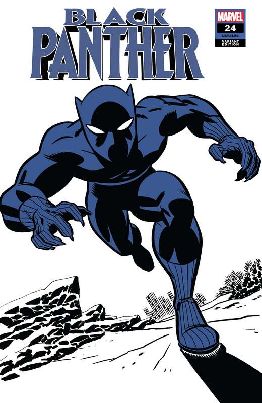 BLACK PANTHER #24 MICHAEL CHO BLACK PANTHER TWO-TONE VARIANT