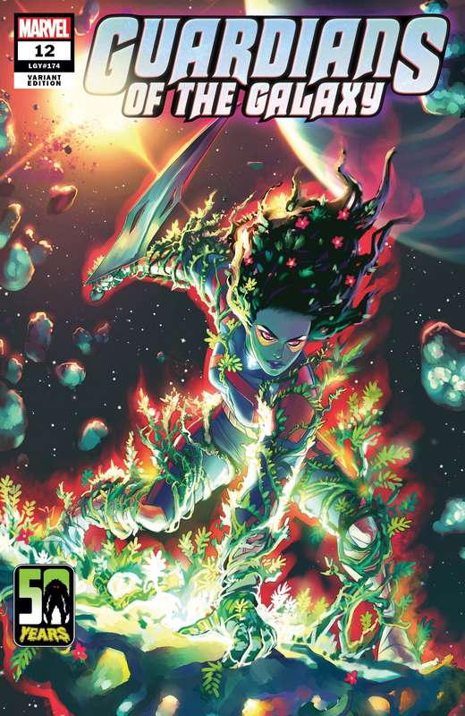 GUARDIANS OF THE GALAXY #12 HETRICK GAMORA-THING VARIANT