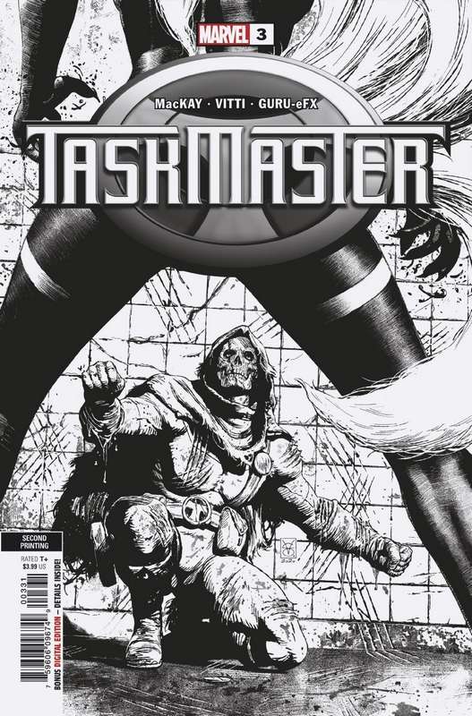 TASKMASTER #3 (OF 5) 2ND PTG GIANGIORDANO SKETCH VARIANT